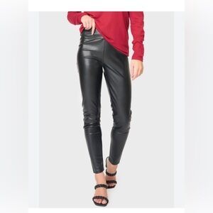 Brand New Gibsonlook Gigi Essential Faux Leather Leggings Medium Nordstrom